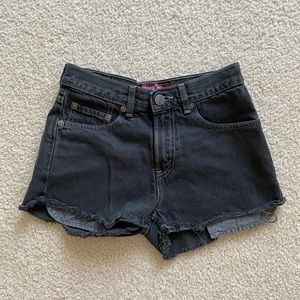 Urban Outfitters high waisted Black Jean Short